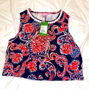 NWT LILLY PULITZER GIRLS TOP